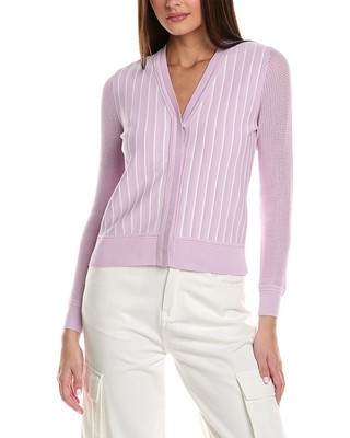 3.1 Кружевной кардиган Phillip Lim Женский фиолетовый Xs