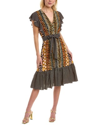 

Платье-рубашка Temperley London Sweetpea женское черное, Черный