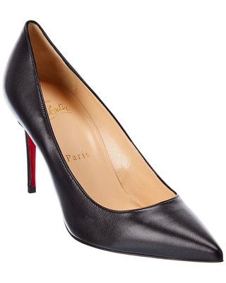 

Christian Louboutin Kate 85 Женские кожаные туфли-лодочки, Черный, NA