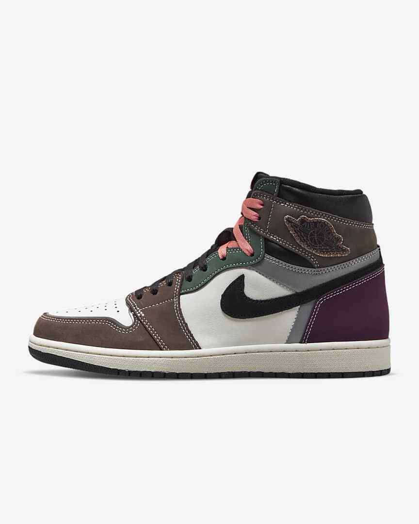 

Мужские кроссовки Nike Air Jordan 1 High OG ручной работы DH3097-001 US6-12, Multicolor, Air Jordan 1