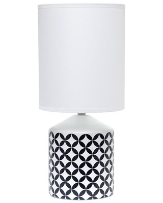 Настольная лампа Lalia Home Fresh Prints белого цвета