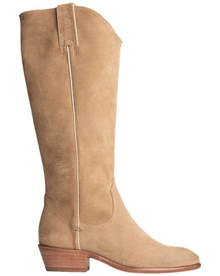 

Женские замшевые ботинки Frye Carson, Bei beige, NA