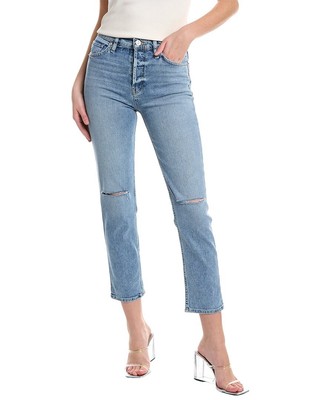 

Hudson Jeans Holly Sunshine Женские прямые джинсы до щиколотки с высокой посадкой, Синий, NA