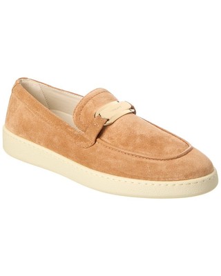 Женские замшевые мокасины с пряжкой Vara от Ferragamo New