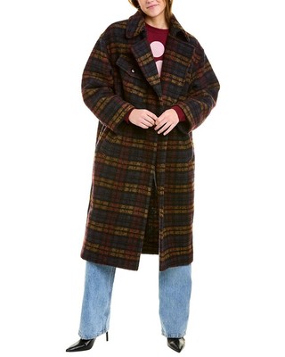 

Пальто женское полушерстяное Isabel Marant Etoile Laurie, Черный