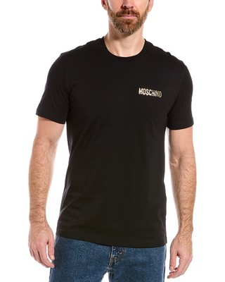 

Футболка Moschino Logo Мужская Черная, Черный, NA