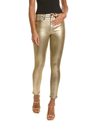 

Джинсы скинни Bcbgmaxazria Gold, женские, металлик, Metallic, NA