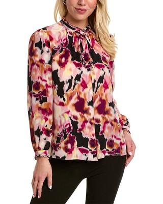 

Женская шелковая блузка Kobi Halperin Mabel, Розовый