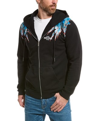 

Мужская толстовка с капюшоном на молнии Marcelo Burlon Sea Snail Regular, Черный