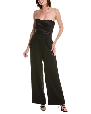 Комбинезон-смокинг Badgley Mischka женский черный 6