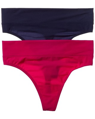 

Женские стринги Natori 2Pk-Bliss Flex Flex, Midnight navy/bright berry, NA