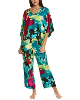 

Женский пижамный комплект Natori Suisai из 2 предметов, Черный