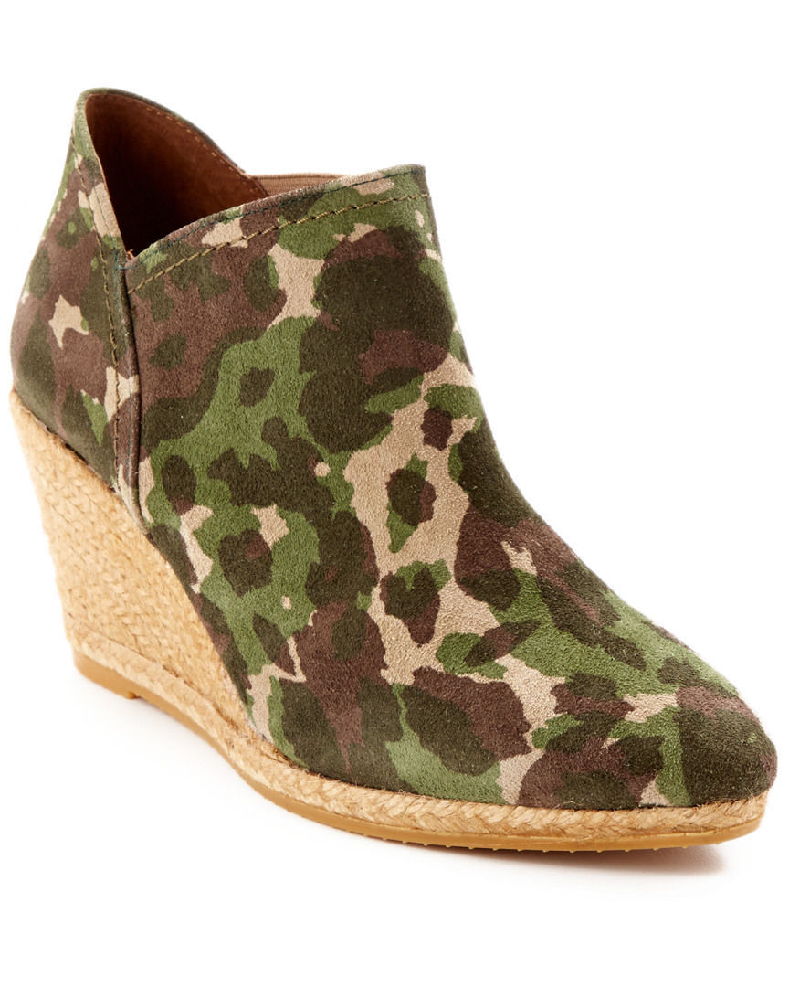 Tacones De Cuña Mujer Camuflaje