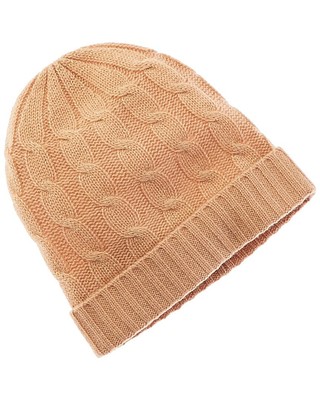 

Qi Cashmere Shimmer Cap Кашемировая шапка женская, коричневая, Коричневый, NA