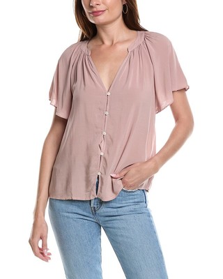 Бархатный женский топ от Graham & Spencer Challis S