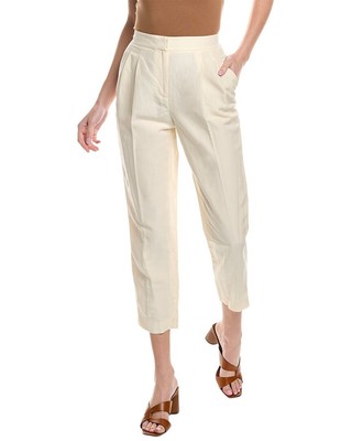 Брюки женские Lafayette 148 New York Franklin, белые 0