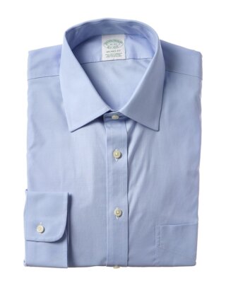

Мужская классическая рубашка Brooks Brothers Milano, Синий, NA
