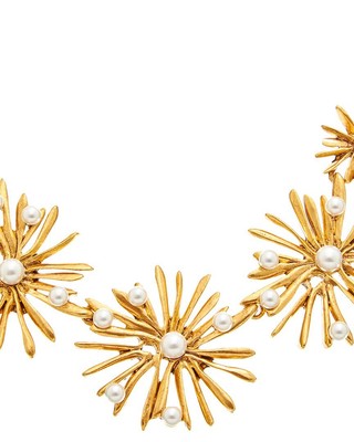 Женское колье Oscar De La Renta с 24-каратной звездной вспышкой