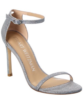

Сандалии Stuart Weitzman Nudist Song женские, Серебряный, NA