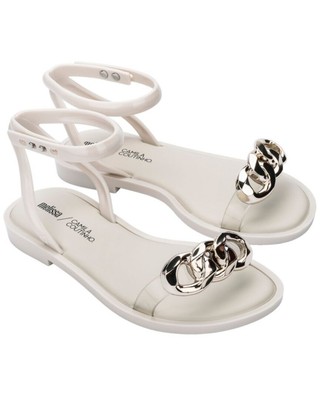 

Melissa Shoes Женские сандалии Dare + Camila Coutinho, Aa beige/gold, NA