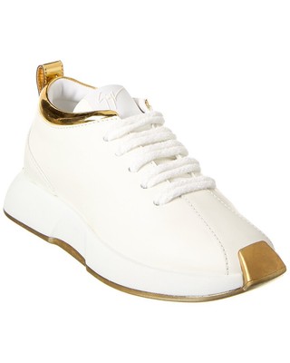 

Кожаные женские кроссовки Giuseppe Zanotti Omnia, Белый, NA