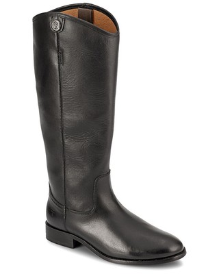 Женские широкие ботинки из телячьей кожи Frye Melissa Button 2 черные 7,5