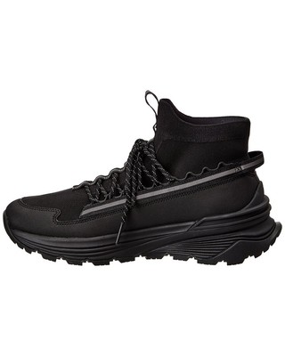 Pre-owned Moncler Monte Runner Sneaker Men's Black 40
