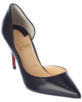 

Christian Louboutin Iriza 85 Женские кожаные туфли черные 39,5, Черный, NA