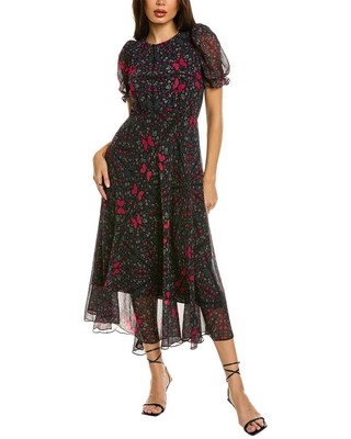 

Платье миди Ted Baker Daniaa женское, Черный