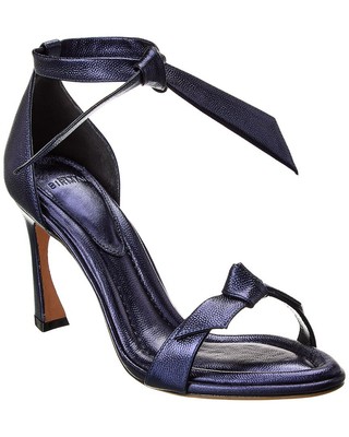 

Alexandre Birman Clarita Doppia Soletta 85 Кожаные женские сандалии синие 35,5, Синий, NA