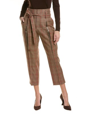 

Brunello Cucinelli Женские шерстяные брюки в бумажном пакете, Bcwpants, NA