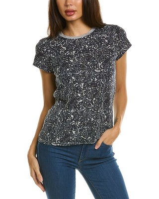 

Женская футболка Goldie Paisley Ringer, Синий