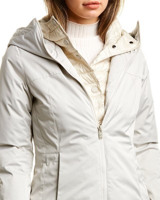 Pre-owned Colmar Recycled Three-layer Jacket Women's In Beige