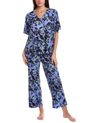 

Женский пижамный комплект N Natori Jakarta из 2 предметов, Синий
