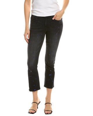 

Джинсы Mother The Insider Ankle Rain City Lights Bootcut женские черные, Черный, NA