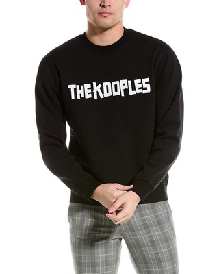 Мужская толстовка с круглым вырезом Kooples черного цвета S