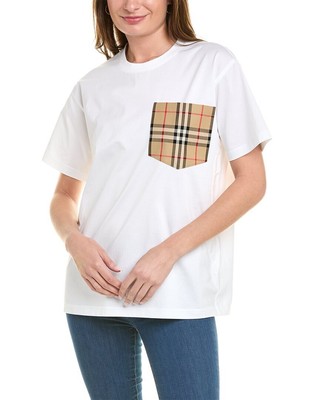 Женская футболка в клетку Burberry Carrick