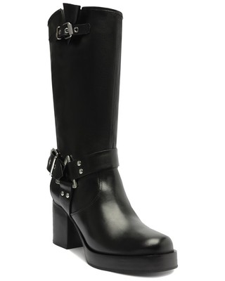 Женские кожаные ботинки Schutz Kiara Block 8.5