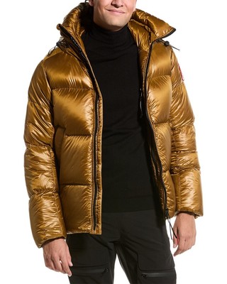 Canada Goose Crofton Puffer Jacket Mens Gold L