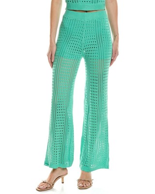 Широкие брюки Surf Gypsy женские зеленые M