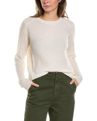 Теплый кашемировый свитер Alashan Cashmere Cuddled Up Женский белый L