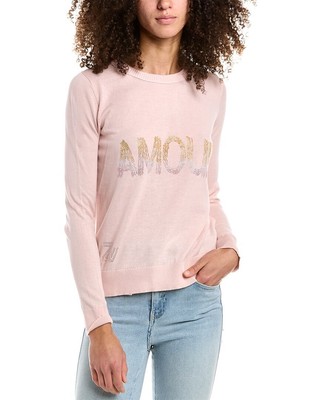 

Женский свитер Zadig - Voltaire Miss Amour со стразами и градиентом, Розовый