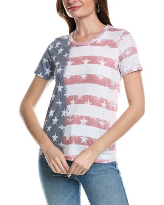 Женская футболка Sol Angeles Stars & Stripes белого цвета Xs