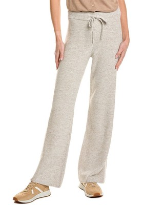 Кашемировые спортивные брюки Monrow Marled Lounge женские коричневые M