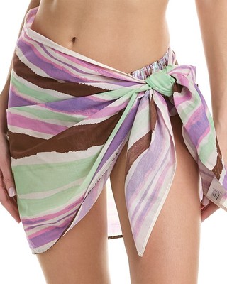 

Таня Тейлор Элли Саронг Женская операционная, Pspsmpainterly stripe pistach