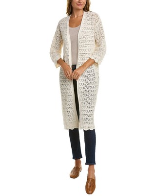 

Женский кардиган крючком Vince Camuto, белый размер размера