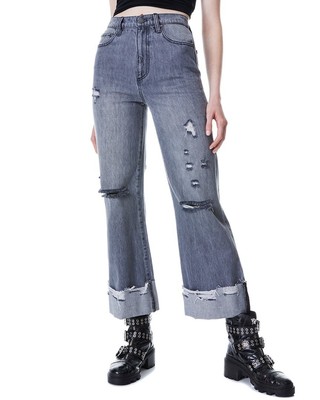 

Женские джинсы-бойфренды Alice + Olivia Amazing High Rise, Agrey, NA