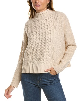 

Женский шерстяной свитер Weekend Max Mara Roberta, светло-коричневый, Tan