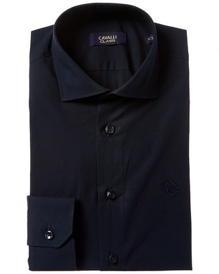 

Мужская классическая рубашка Cavalli Class Comfort Fit, Na, NA