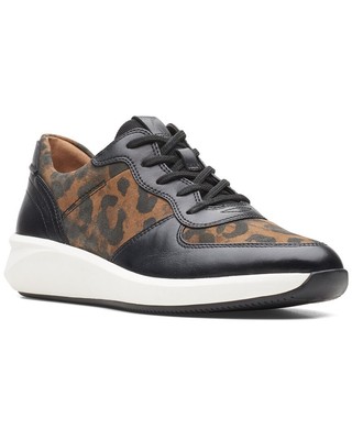 

Женские кожаные кроссовки Clarks Un Rio Sprint, Leopard prt comb, NA